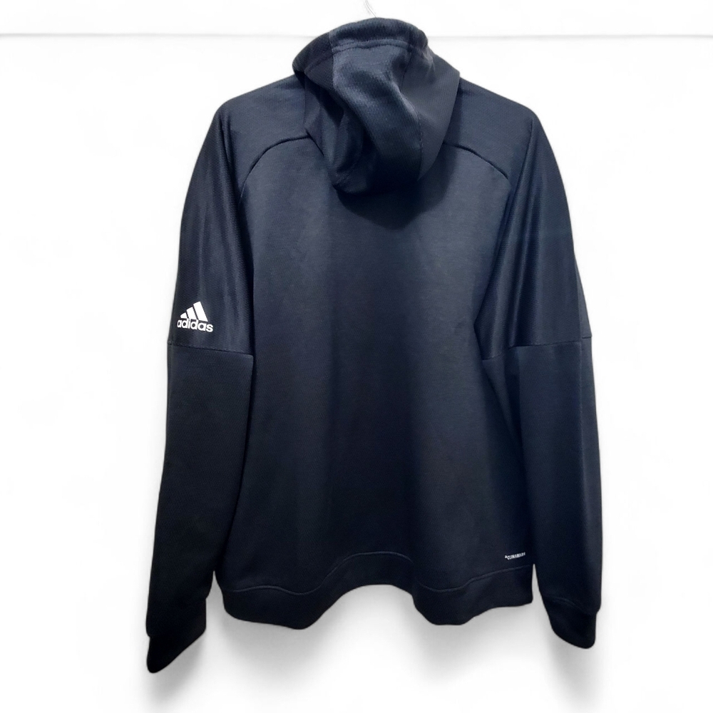 Adidas "Here to Create" Adobe Max Climawarm Hoodie pullover in black 2X - Picture 2 of 10